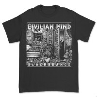 Civilian Mind - Remembrance shirt + vinyl combo